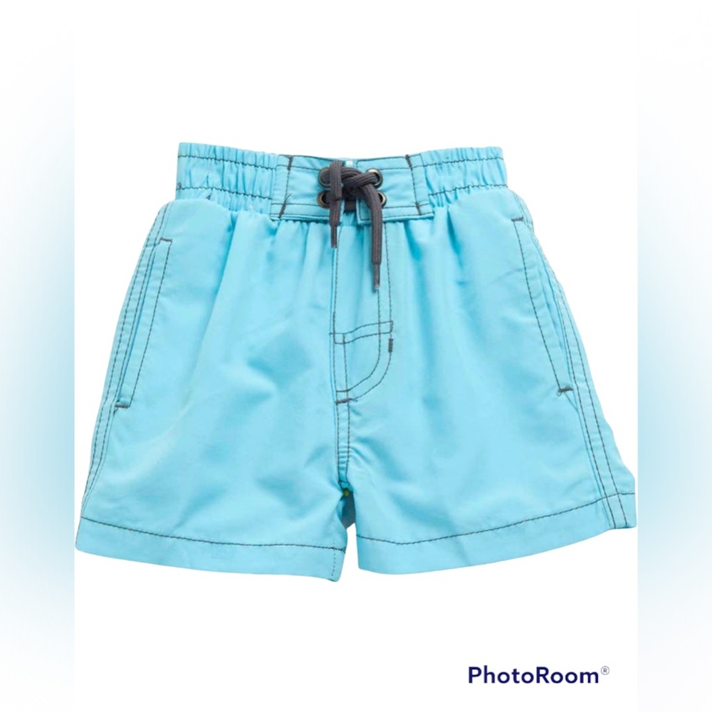 Beach Bros Boy’s Sky Blue Swim Trunks| Size: 7